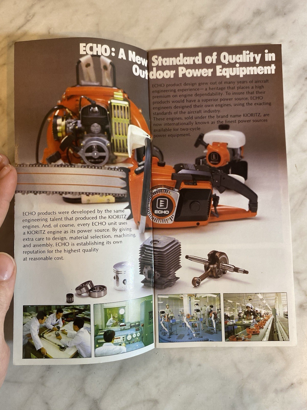 Vintage ECHO Outdoor Power Equipment Catalog 1970s