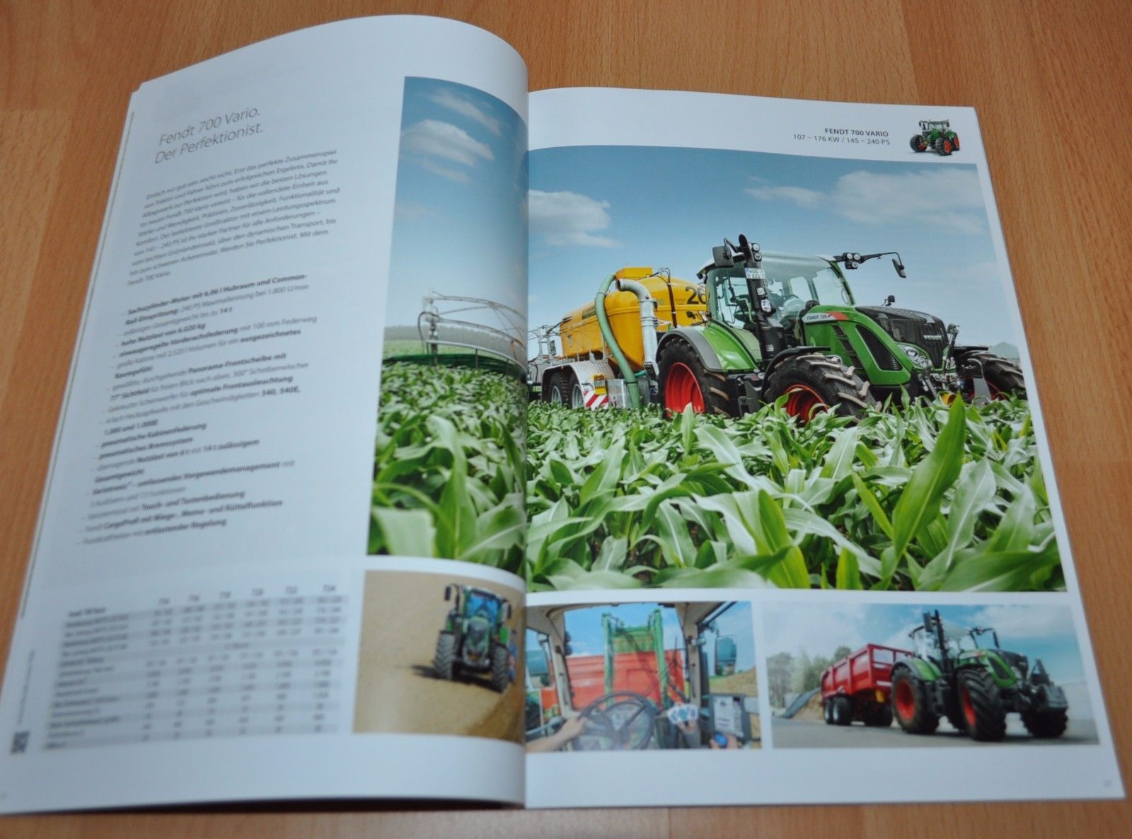 Fendt Model Range Tractor Brochure Prospekt 76 pages