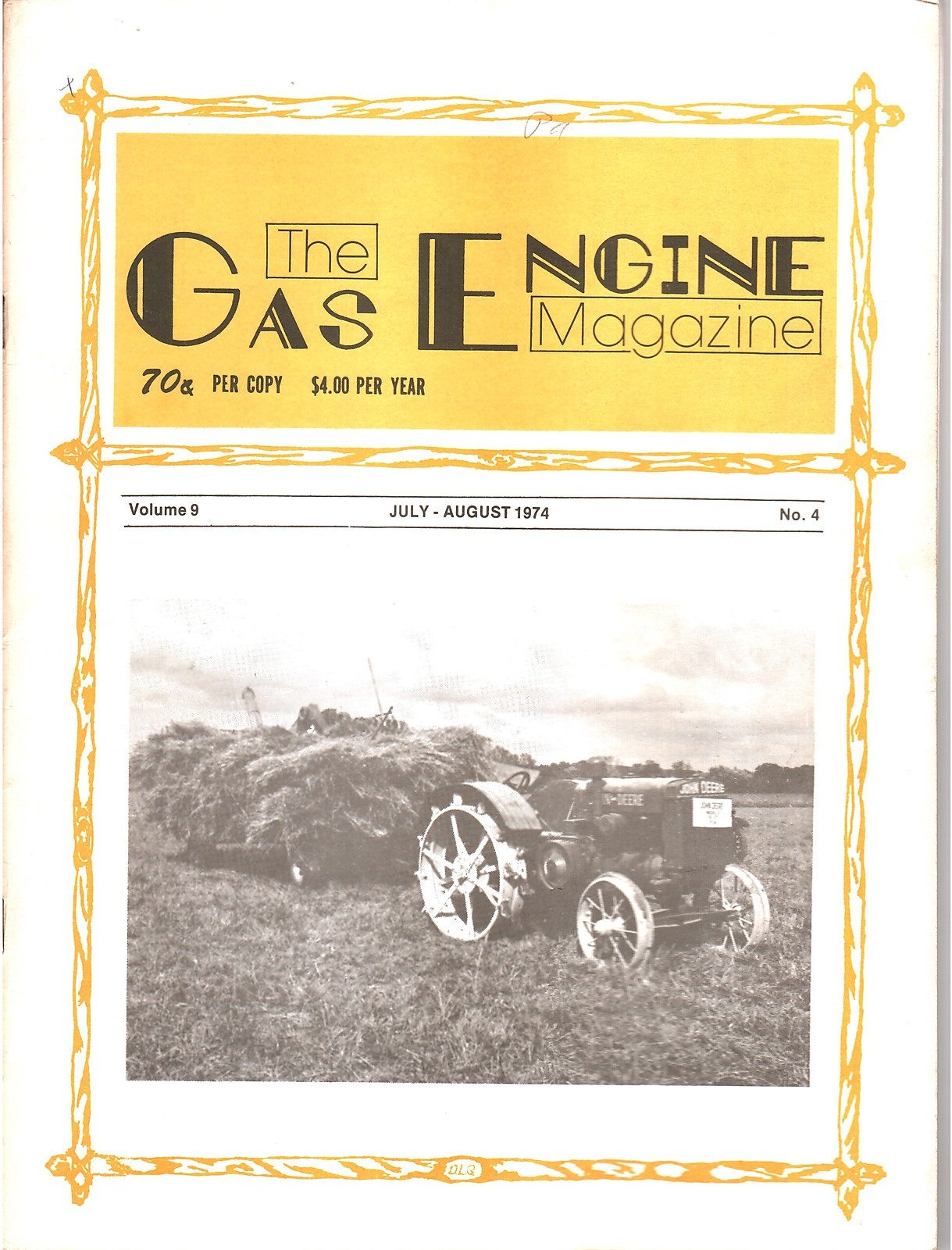 Avery 40-80 tractor, Fairbanks Morse Generator Light Plants, 1974 Gas Engine Mag