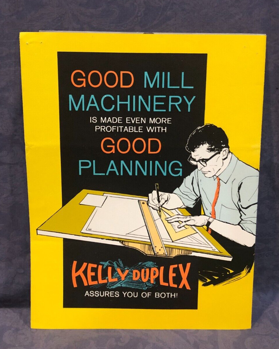 Kelly Duplex Machinery And Planning Sales Brochure