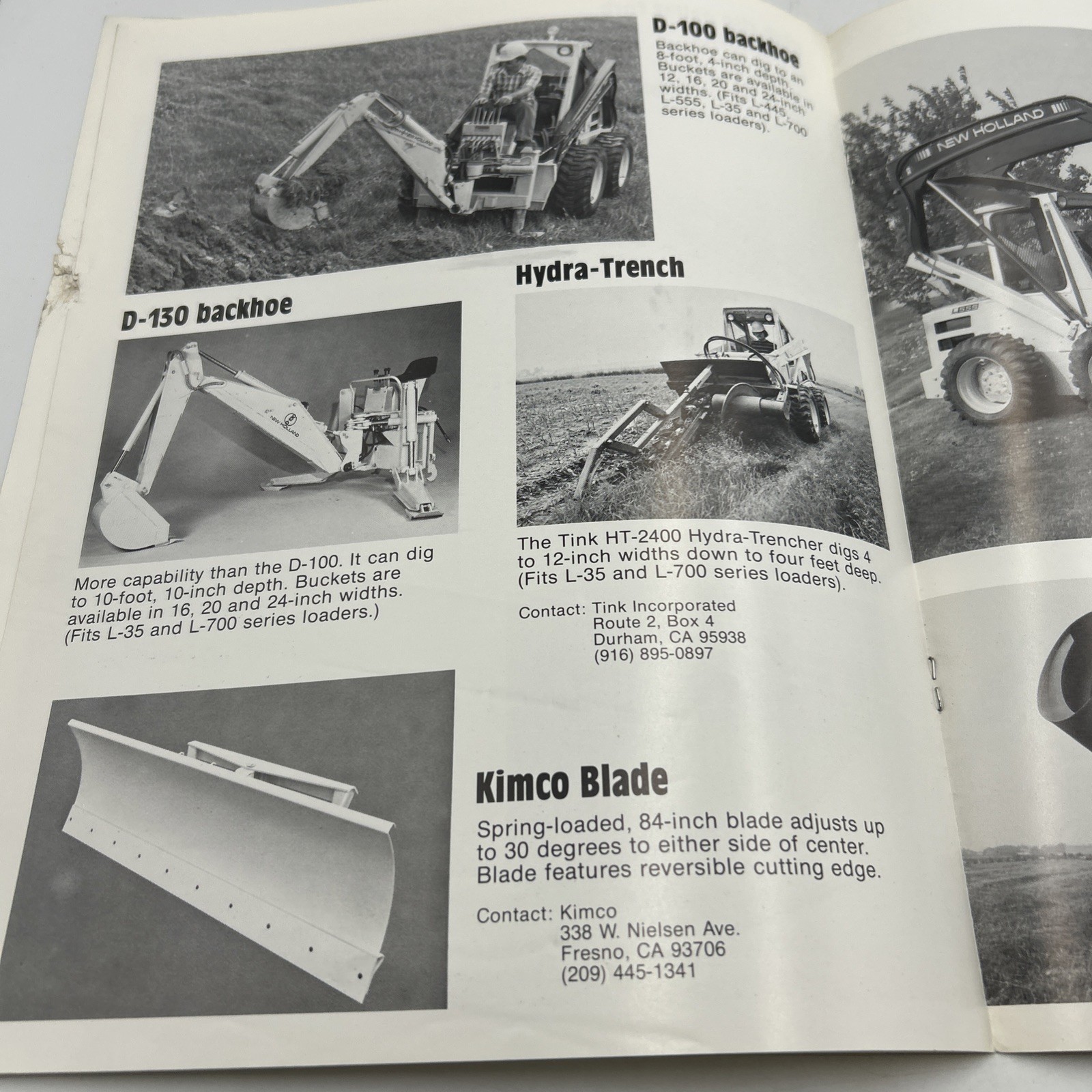 Sperry New Holland Attachments For Skid-Steer Loaders