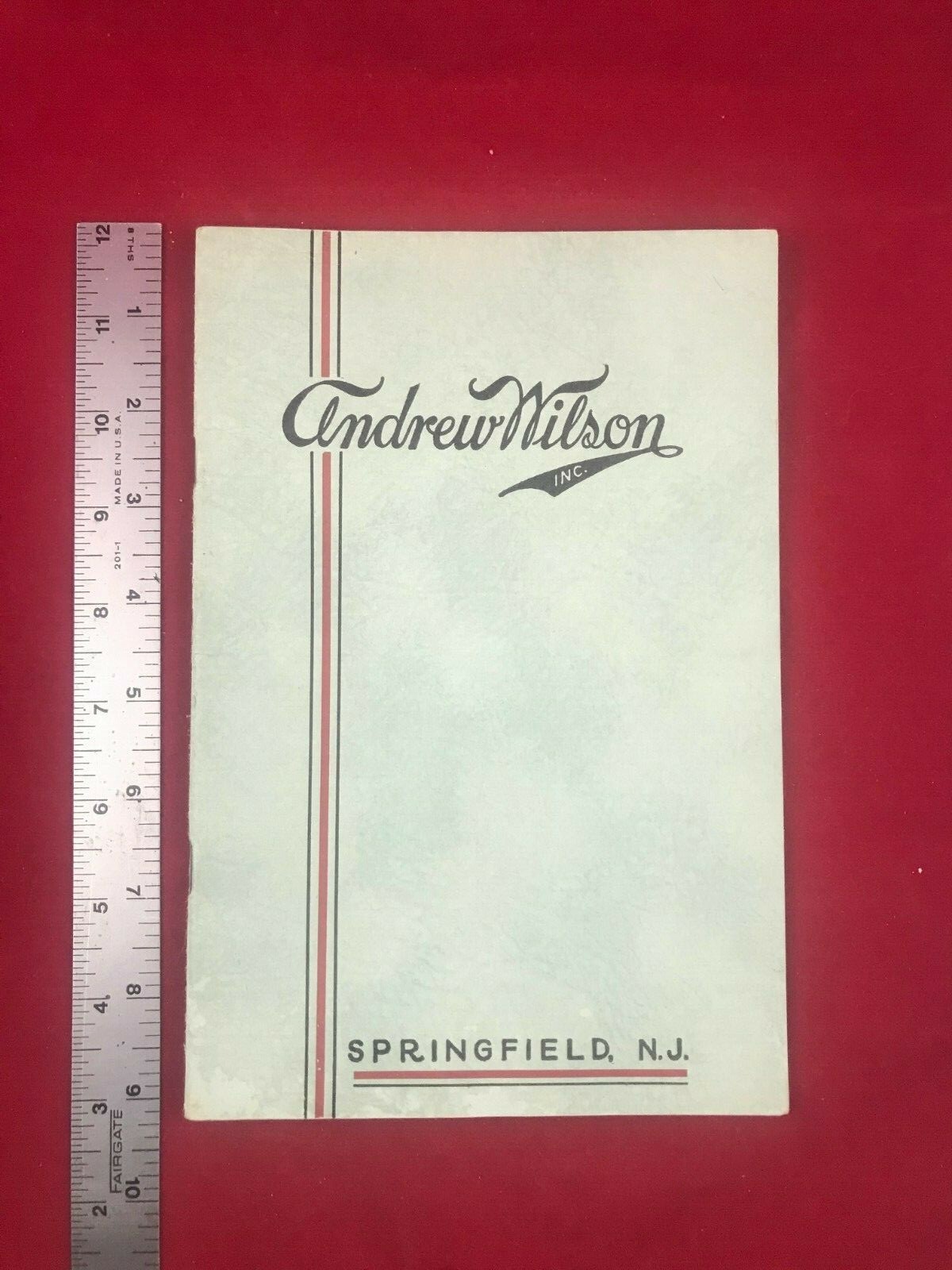 Andrew Wilson Catalog 36-37 Manufacturers of Agricultural Supplies and Equipment
